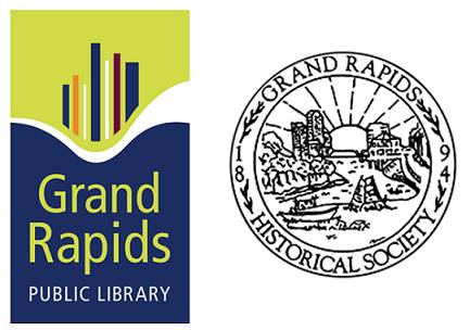 Grand Rapids Public Library & Grand Rapids Historical Society logos